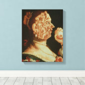 イブポートレート(油) キャンバスプリント (インサイチュ (ウッドフロア))