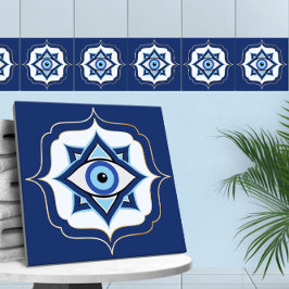 イブライトアイオーナメントモロッコクローバー タイル