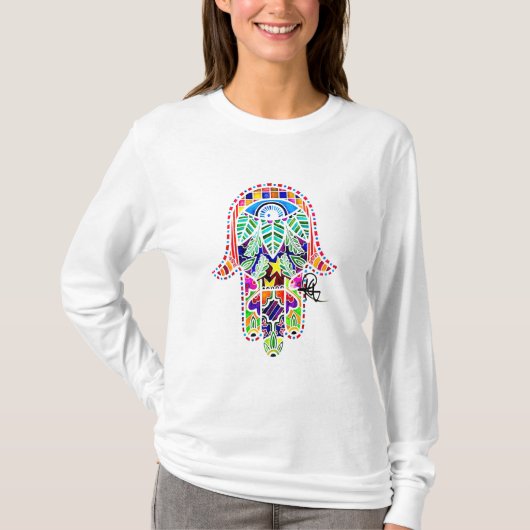 イブライトアイハンザ長袖T Tシャツ (正面)