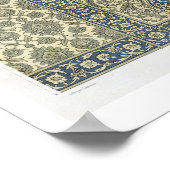 イブラヒム・アガのモスクのタイル張りパネル、アラ ポスター (角)