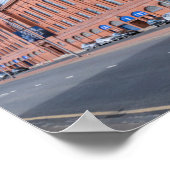 イブロックスパークスタジアムグラスゴーレンジャーススコットランド ポスター (角)