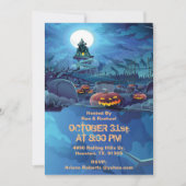 イブートローダーカボンプキンスアダルトハロウィーン招待状 招待状 (正面)