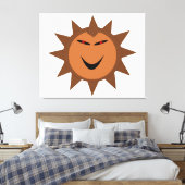 イブーブレッジホッグかわいいゴシックハロウィーンキャンバスプリント キャンバスプリント (インサイチュ (寝室))