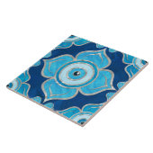 イブールアイオーナメントブルースアンドパール タイル (側面)