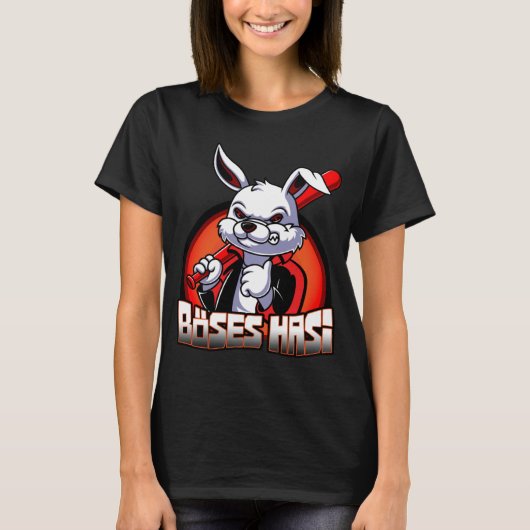 イブールハシラビットイースターバニー Tシャツ (正面)