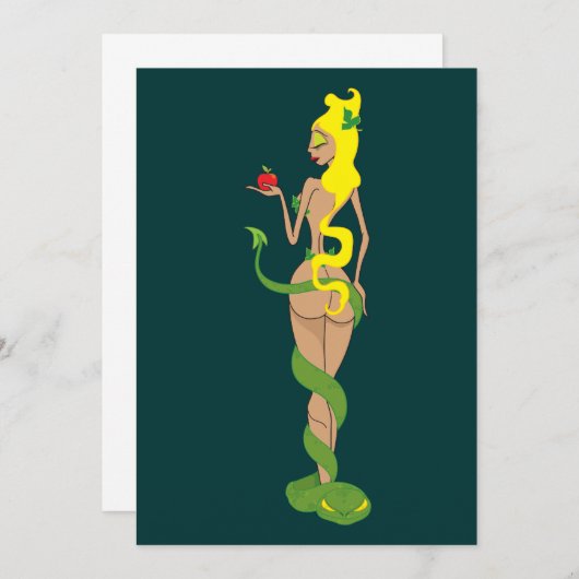 イブ招待状 招待状 (正面/裏面)