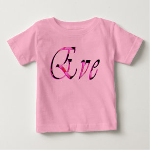 イブ・ガールズ・ネーム・ロゴ、 ベビーTシャツ