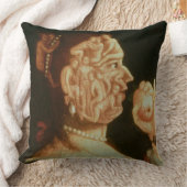 イブ(油)のポートレート クッション (ブランケット)