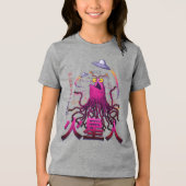 イプイプの火星宇宙冒険 トライブレンドTシャツ (正面)