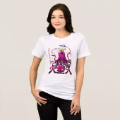 イプイプの火星宇宙冒険 トライブレンドTシャツ (正面全面)