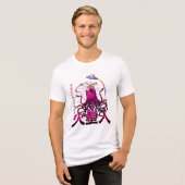 イプイプの火星宇宙冒険 トライブレンドTシャツ (正面全面)