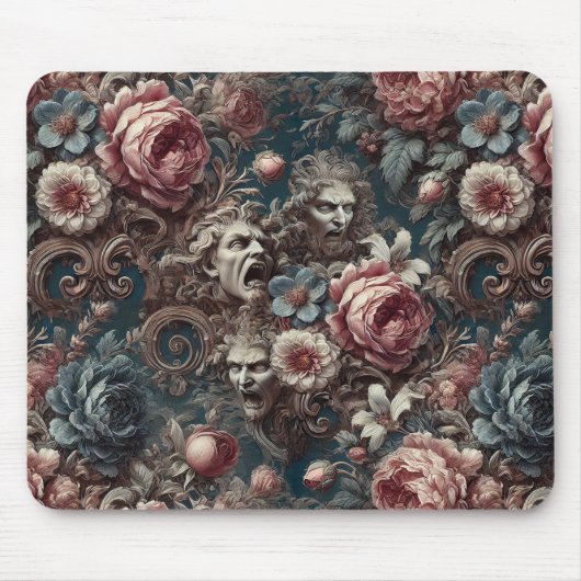 イプシ🩸ランティの三つのキリスト – ゴシック マウスパッド (正面)