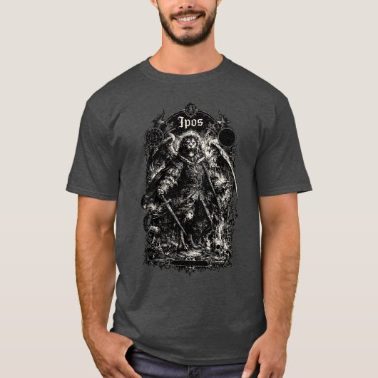 イプスの王の闇 Tシャツ (正面)