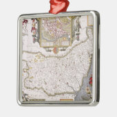 イプスウィッチのサフォークそして状態 メタルオーナメント (左)