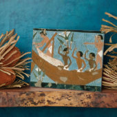 イプ絵画イ、テーベ、デピックの墓の壁 フォトプラーク (側面)