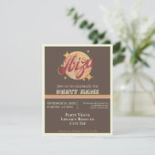 イベイッサ(イビザ) スペイン テーマパーティーへの招待 招待状 (スタンド正面)