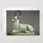 イベックスの型枠の瓶の蓋 ポストカード (正面/裏面)