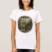 イベリアのオオヤマネコの女性Tシャツ Tシャツ (正面)