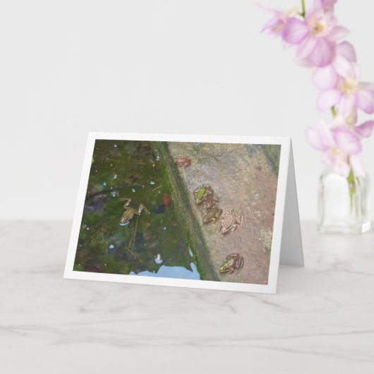 イベリアンフロッグスカード カード (蘭)