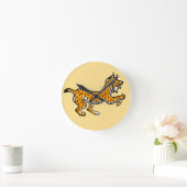 イベリアン・リンクス – 丸時計 ラウンド壁時計 (ホーム)