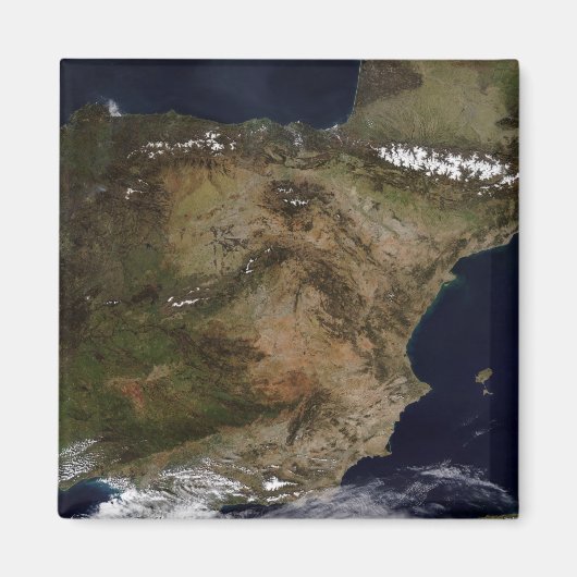 イベリア半島 マグネット (正面)