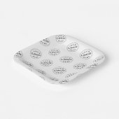 イベントに最適なカスタマイズ可能な9インチ角紙皿 ペーパープレート (傾斜あり)