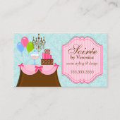 イベントのスタイリストおよびデザイン 名刺 (正面)