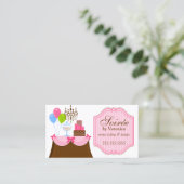 イベントのスタイリストおよびデザイン 名刺 (スタンド正面)