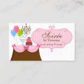 イベントのスタイリストおよびデザイン 名刺 (正面)