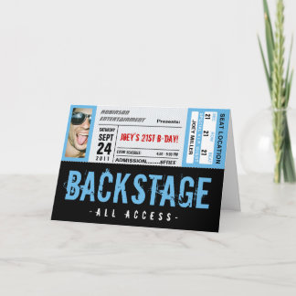 イベントのチケット 招待状