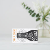 イベントのバーテンダーの名刺 名刺 (スタンド正面)