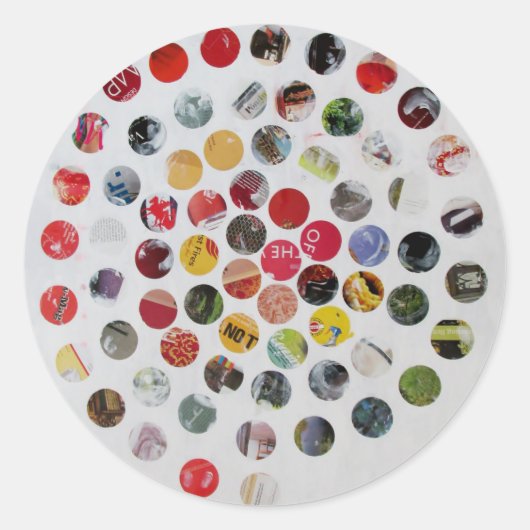 イベントの円形のステッカー ラウンドシール (正面)