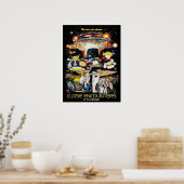 イベントの終了プロモーションアートワーク ポスター (キッチン)