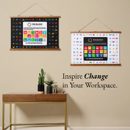 イベントの背景SDGウォールアートforクラスルームズオフィス 吊り下げ型タペストリー