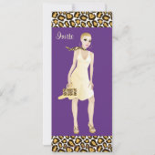 イベントまたはパーティーの招待状 招待状 (裏面)