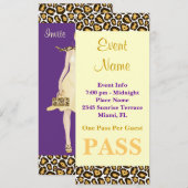 イベントまたはパーティーの招待状 招待状 (正面/裏面)