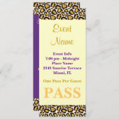 イベントまたはパーティーの招待 招待状 (正面/裏面)