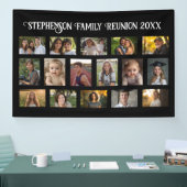 イベントまたはファミリー懇親会16フォトコラージバナー 横断幕 (トレードショー)