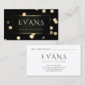 イベントウェディングプランナードットゴールデンライツフレーム 予約カード (正面/裏面)