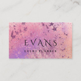 イベントウェディングプランナーバラ赤面ピンク 予約カード