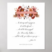 イベントカスタムの神の娘の宗教的な贈り物/装飾のサイン ポスター (正面)