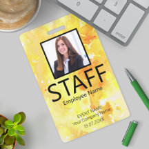 イベントカスタムイエローバッジ