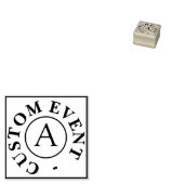 イベントカスタムハンドスタンプ ラバースタンプ (押印)