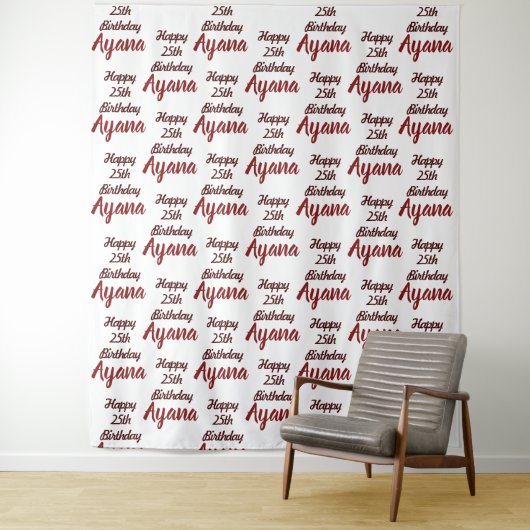 イベントカスタムパーティーの背景ステップと繰り返し タペストリー (インサイチュ)