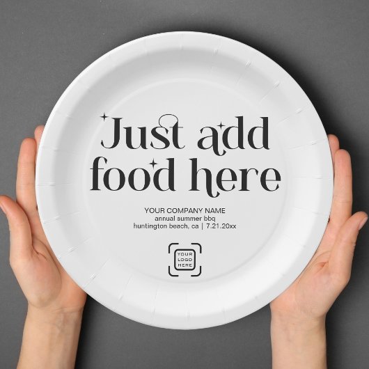 イベントカスタムパーティーロゴおもしろい ペーパープレート