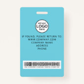 イベントカスタムブルーバッジ バッジ (裏面)