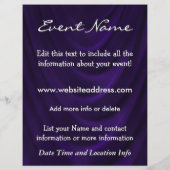 イベントカスタムベルベットドレープ チラシ (裏面)