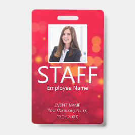 イベントカスタム赤バッジ バッジ