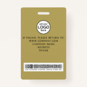 イベントカスタム金ゴールドバッジ バッジ (裏面)