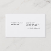 イベントカテラーケータリングシェフ 名刺 (裏面)